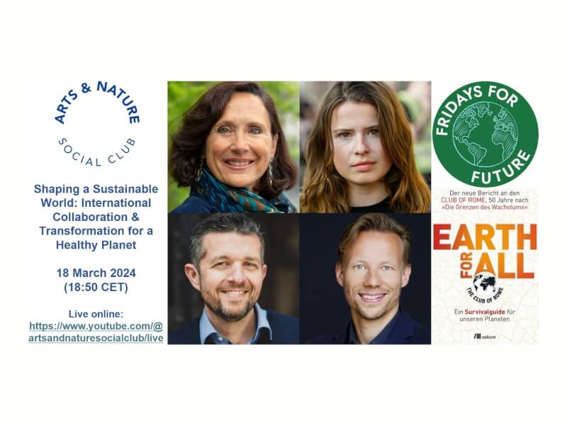 Club of Rome Salon — Shaping a sustainable world