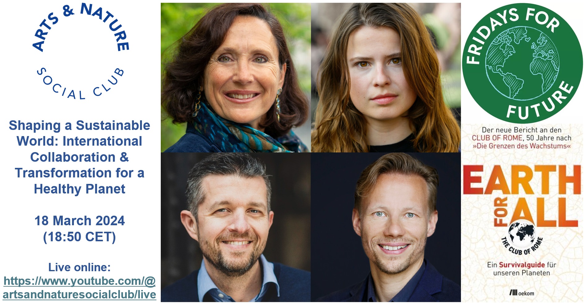 Club of Rome Salon — Shaping a sustainable world