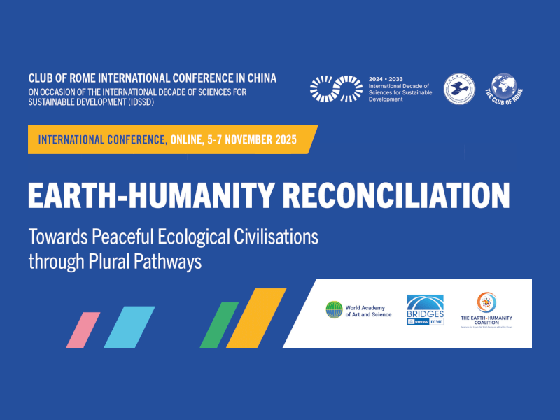 Earth-Humanity Reconciliation: The Club of Rome International Conference in China