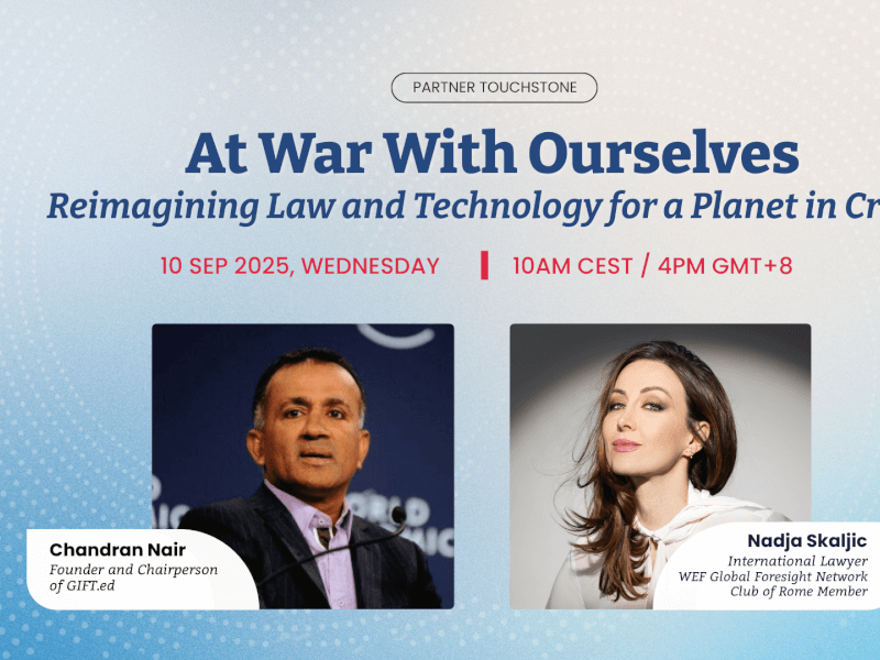 Webinar: Reimagining law and technology for a planet in crisis