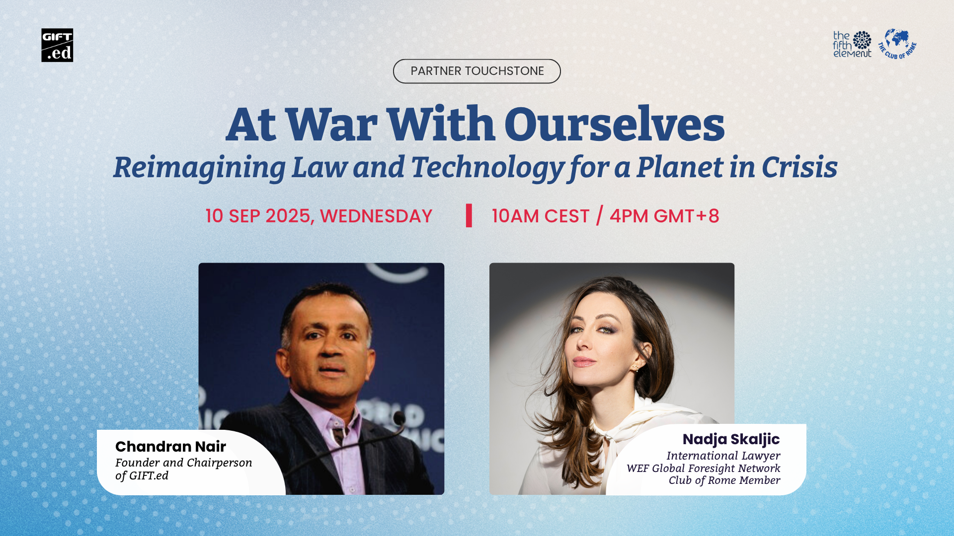 Webinar: Reimagining law and technology for a planet in crisis