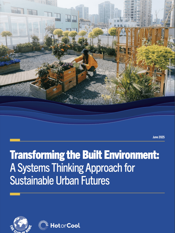 Transforming the Built Environment<span> – 2025</span>
