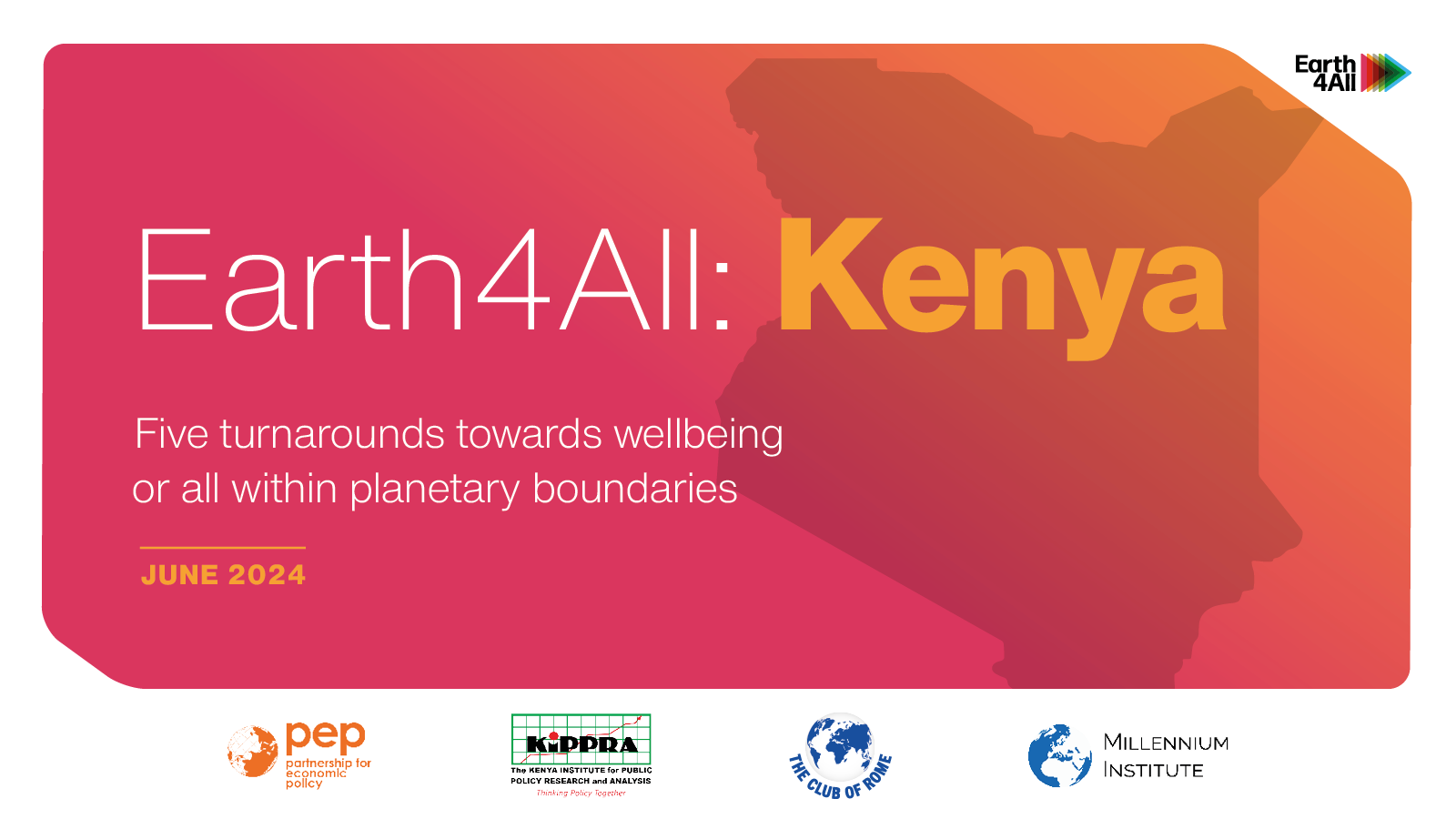 Earth4All Kenya Report Launch
