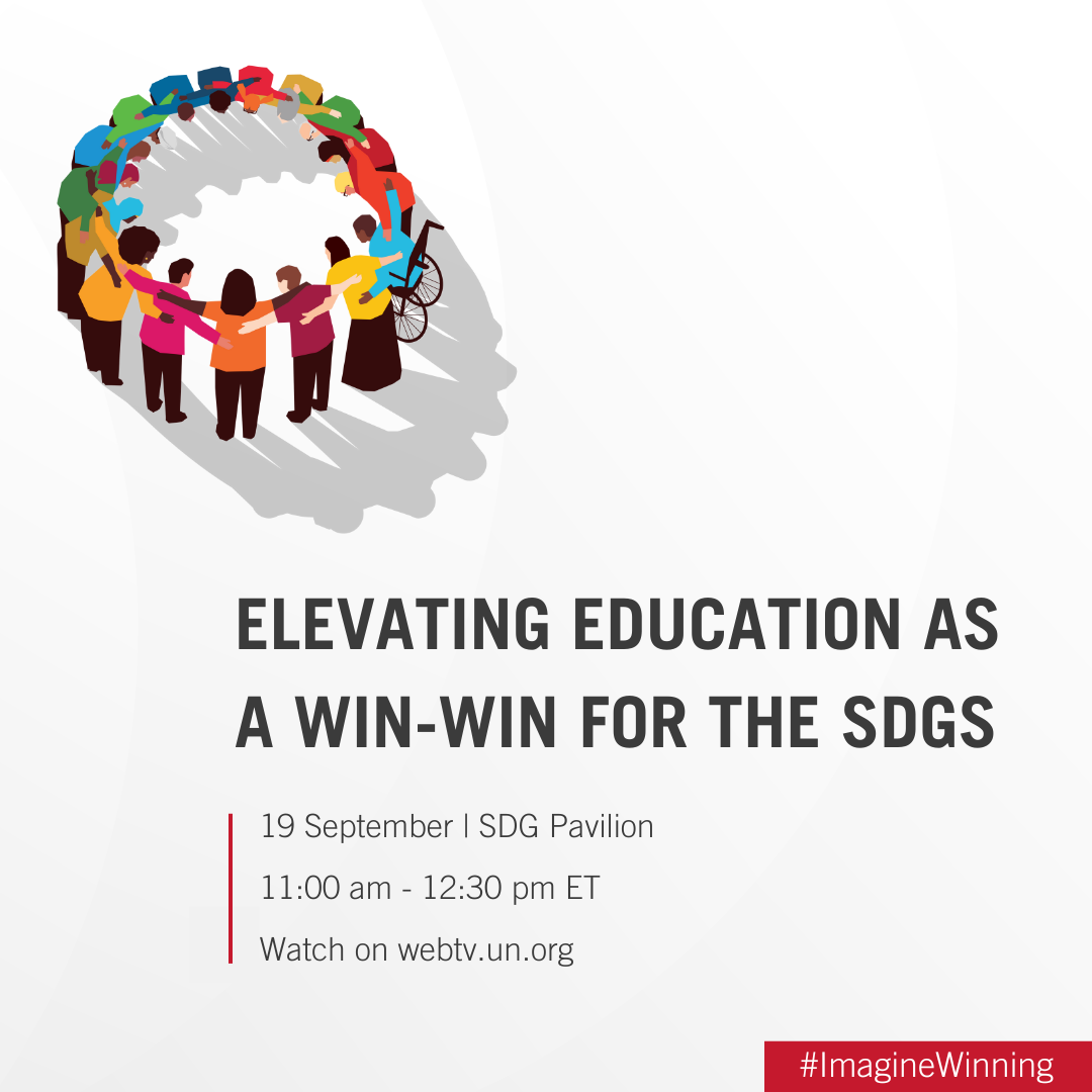 Elevating education as a win-win for the SDGs