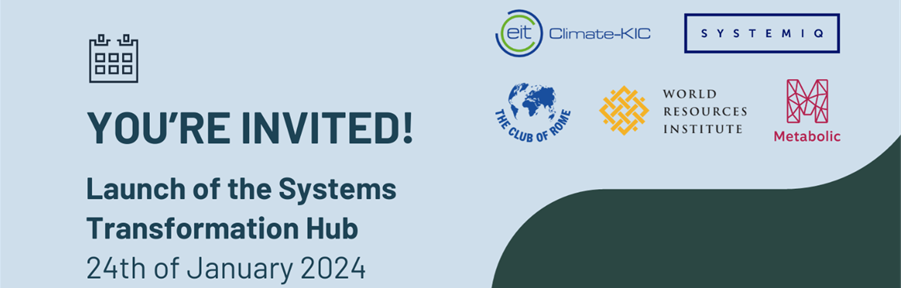 Systems Transformation Hub launch