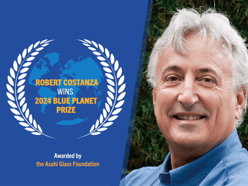 Robert Costanza wins the 2024 Blue Planet Prize