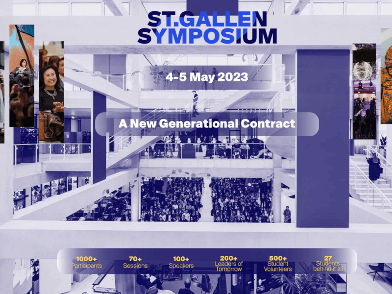St. Gallen Symposium: A New Generational Contract