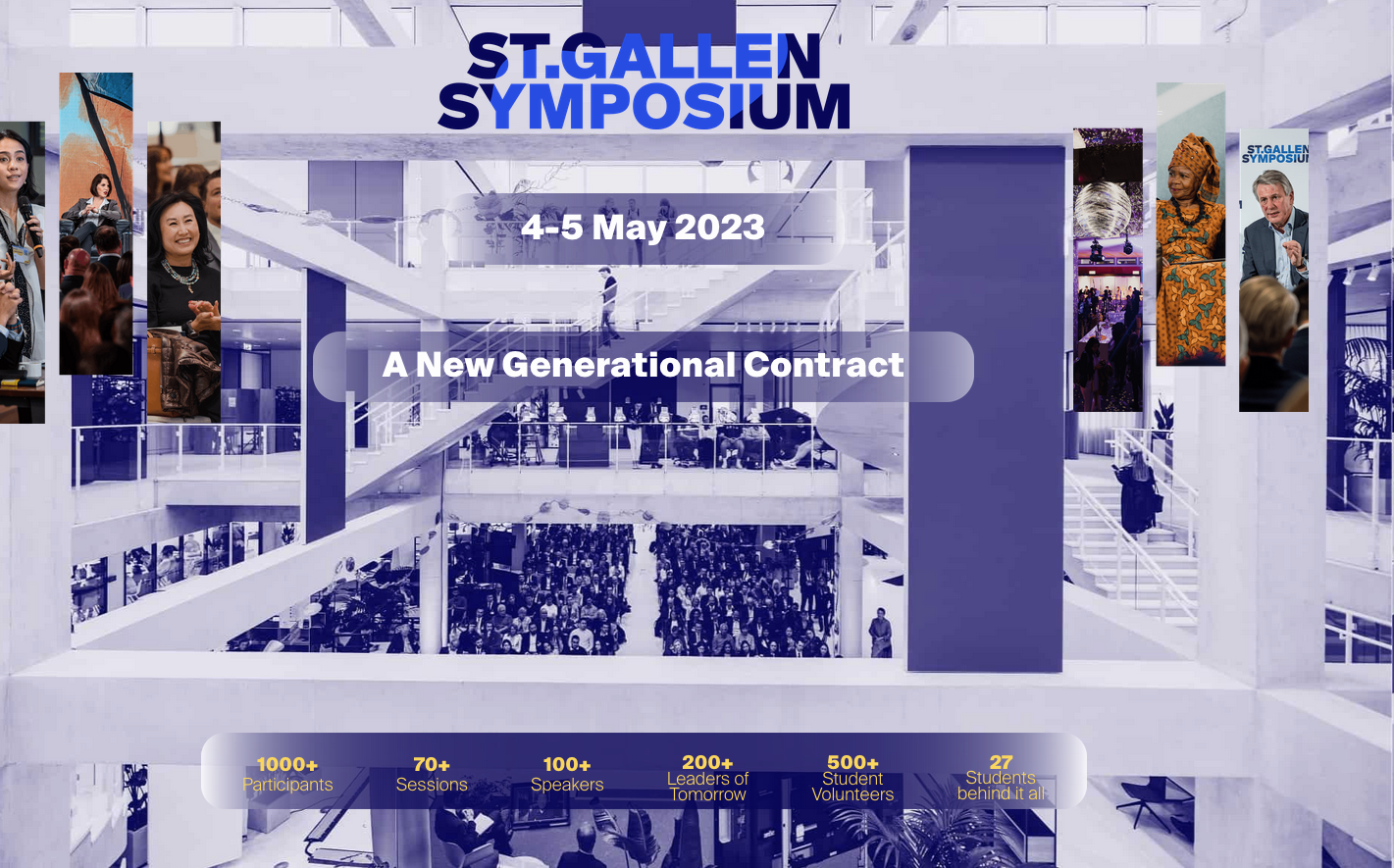 St. Gallen Symposium: A New Generational Contract