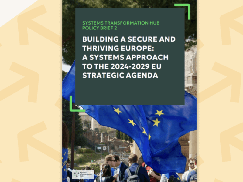 Envisioning a greener, safer, and competitive Europe: Recommendations for the new European Commission