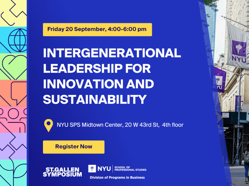 Intergenerational Leadership for Innovation and Sustainability